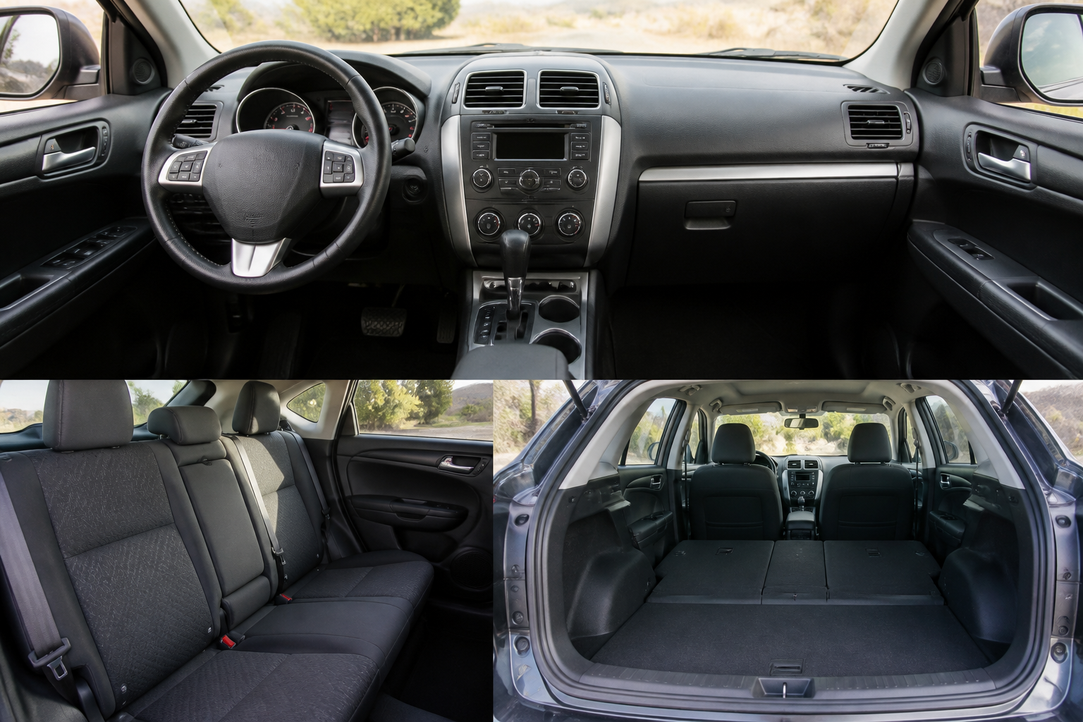 Салон и багажное отделение кроссовера Honda CR-V 2012